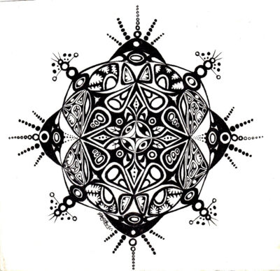 Mandala Art. Quality Art Print. (A4 Print on quality Paper)