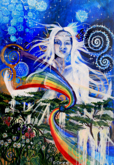 Birthing the New Earth. Quality Art Print. (A4 Print on quality Paper)
