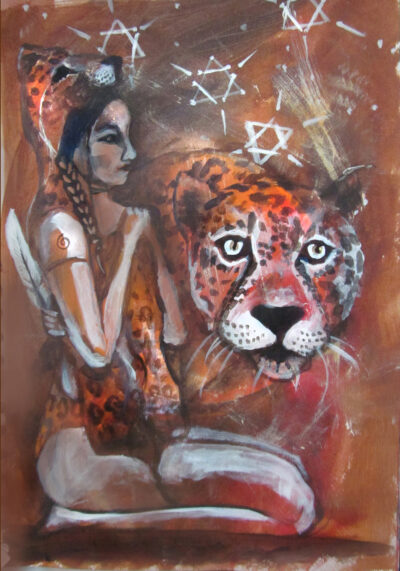 Jaguar Medicine. Quality Art Print. (A4 Print on quality Paper)