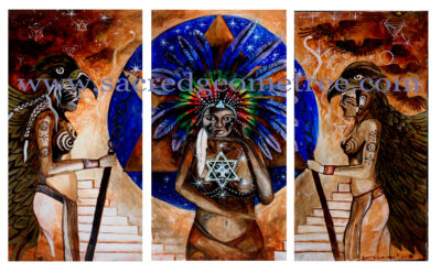 Star Priestess, Quality Art Print. (A4 Print on quality Paper)